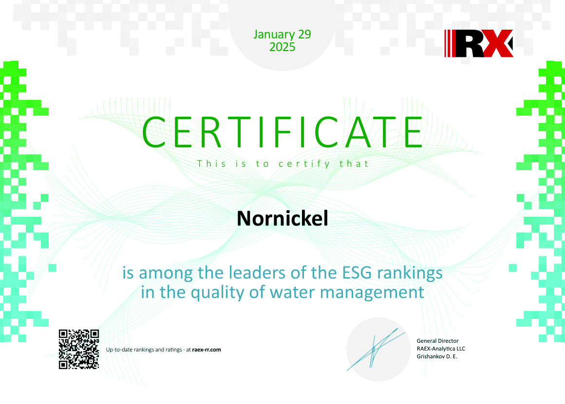 RAEX certificate